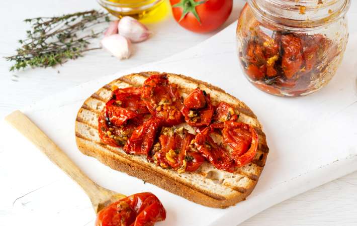 tomato confit is a versatile and flavorful vegan pasta sauce
