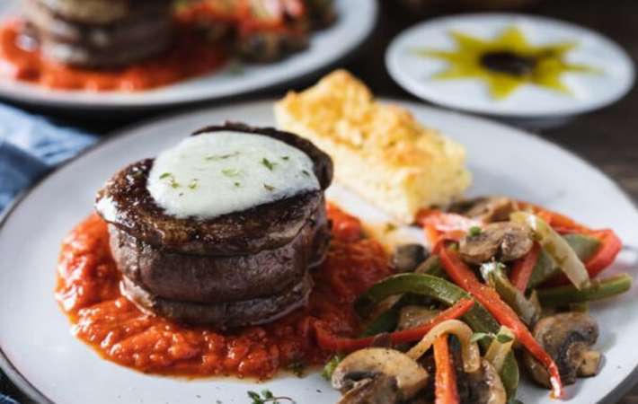 filet mignon steak pizzaiola elevates a classic italian-american meal