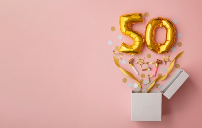 25 Best 50th Birthday Gift Ideas - Presents for Men and Women