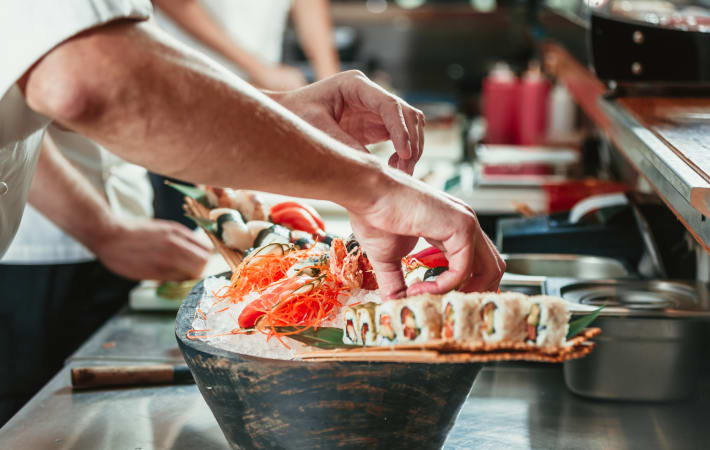 Asian cooking class in London