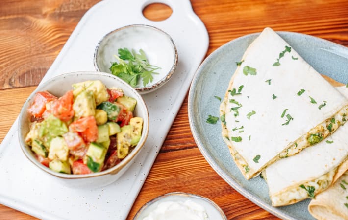 what to serve with quesadillas