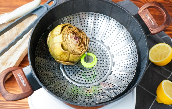 how to steam artichokes