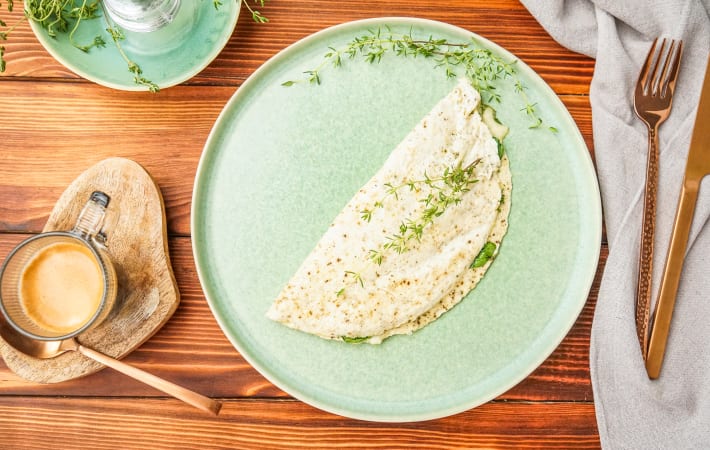 how to make an egg white omelet