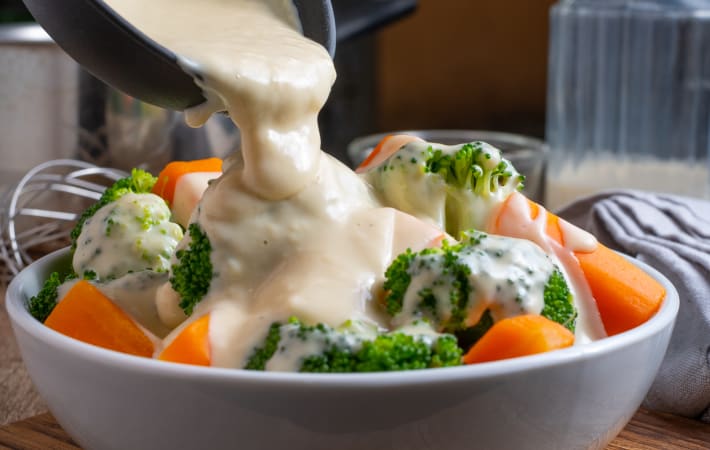 creamy and rich besciamella transforms ingredients into a cohesive dish