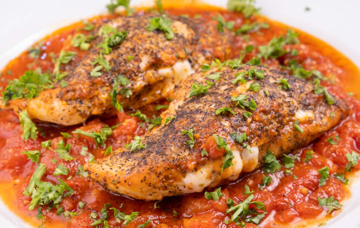 mozzarella stuffed chicken breast is a delicious healthy chicken breast recipe