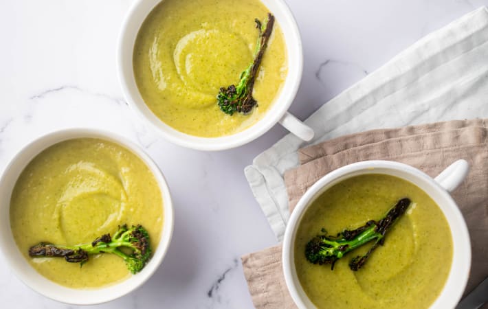 instant pot broccoli cheddar soup is delicious way to eat your vegetables