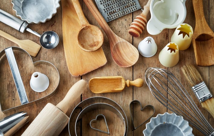 Fun Kitchen® Utensils with whimsical handles