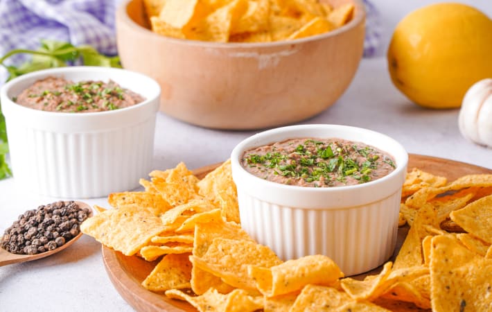 creamy and smooth black bean hummus is an easy vegan appetizer