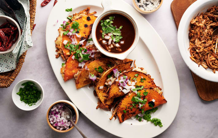 Chicken Birria Tacos Recipe - Cozymeal