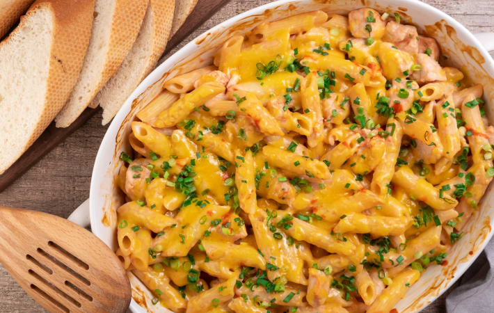 Buffalo Chicken Pasta Recipe | Cozymeal