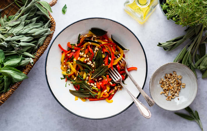 Pepper Salad Recipe | Cozymeal