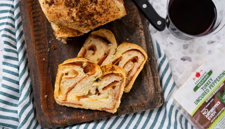 Pepperoni Twist Bread