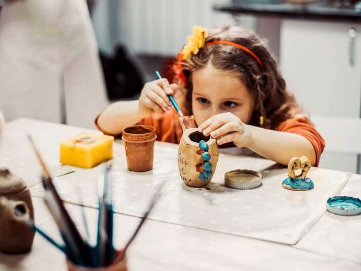 Pottery and Painting for Kids