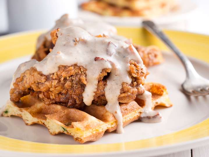 Crispy Fried Chicken and Sweet Waffles