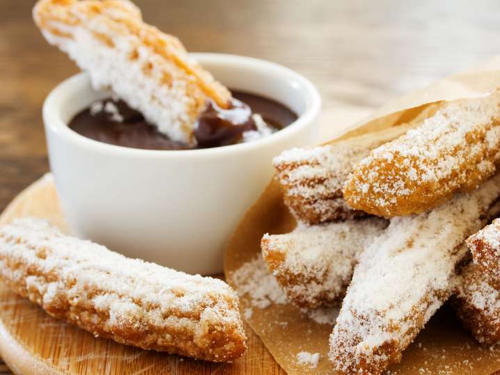 Decadent Churros and Chocolate