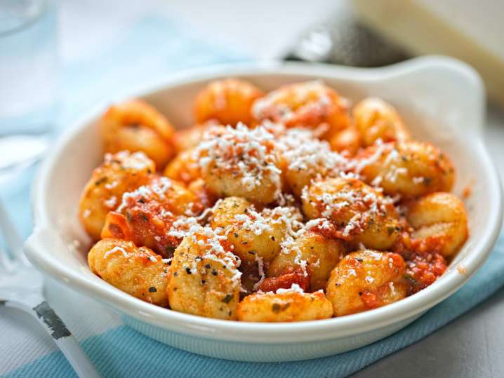 Homemade Gnocchi Marinara