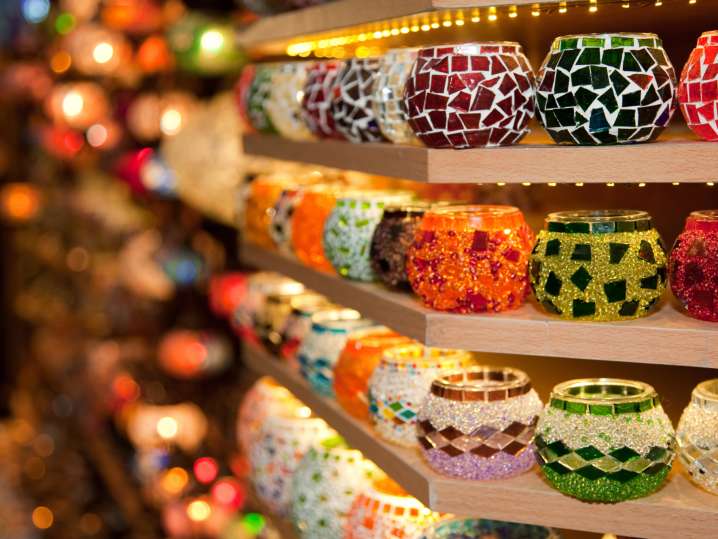 Mosaic Candle Holder