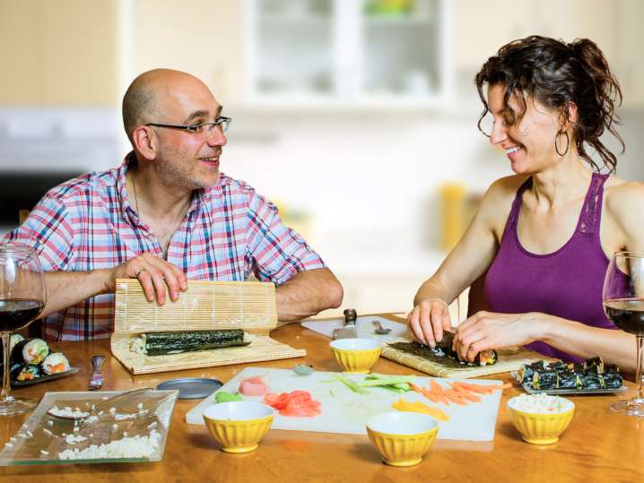 Sushi Competition With Your Partner