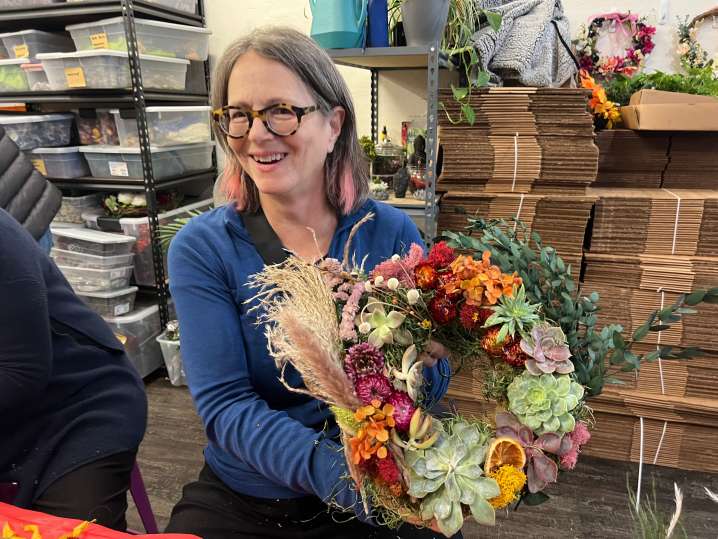 Succulent Wreath-Making