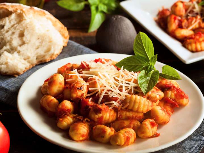 Homemade Gnocchi Arrabbiata