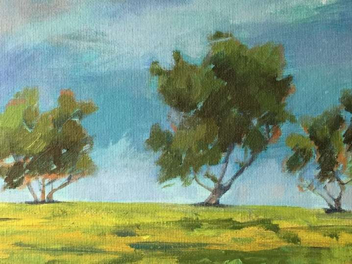 Expressive Tree Painting in Griffith Park