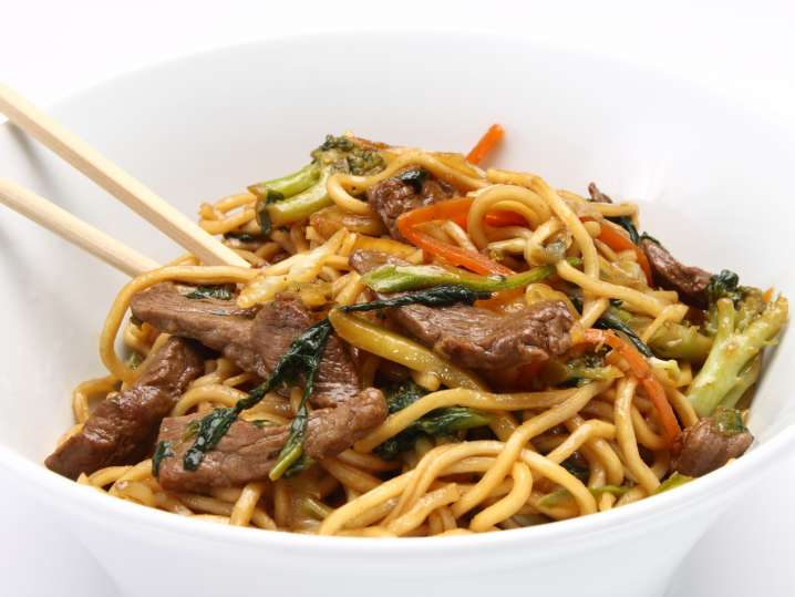 Beef Asian Noodles