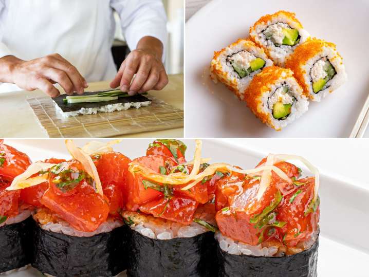Handcraft Sushi Rolls With Chef Damon