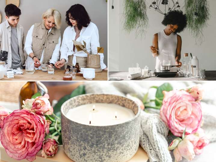 Fun Candle Making Party in Sacramento