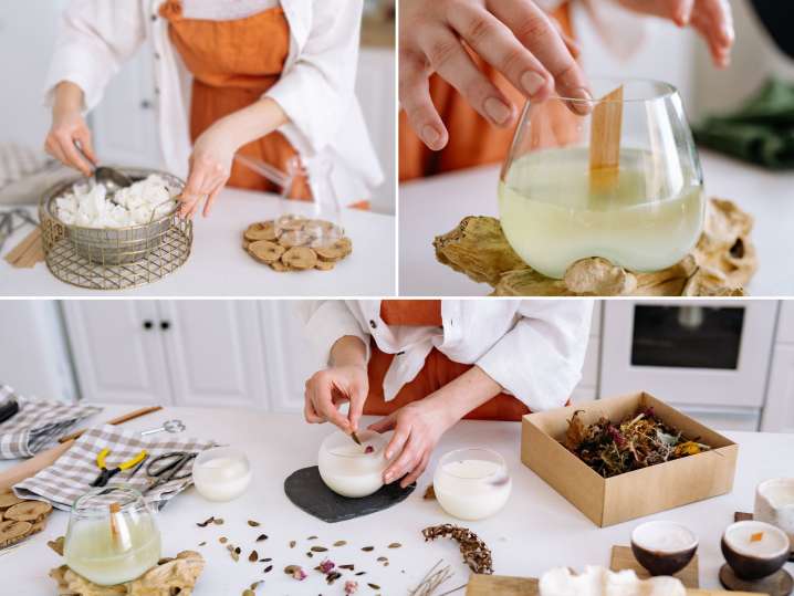 Fun Candle Making With Instructor Marz