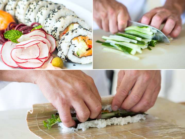Make Sushi Rolls With Chef Birdie