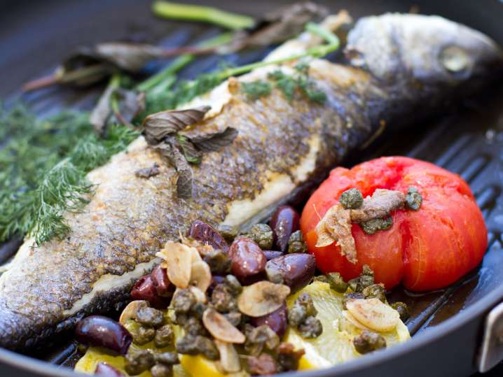 Vivid Mediterranean Feast