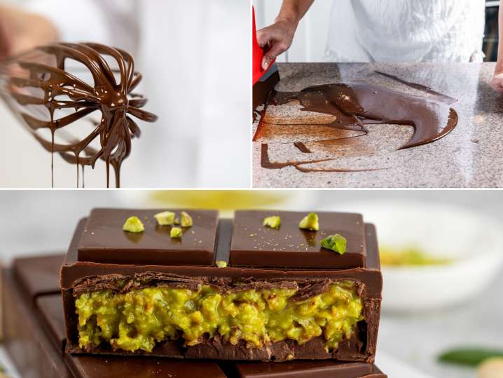 Make Trendy Dubai Chocolate Bars With Chef Bige