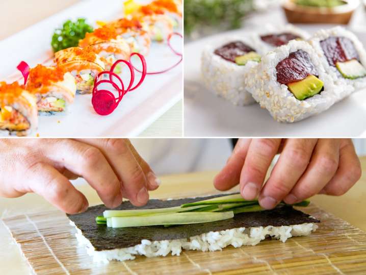 Sushi With a Tropical Twist