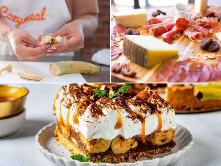 Charcuterie Board & Plantain Tart