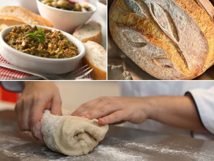 Fresh Baked Sourdough Loaves