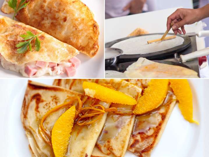 Sweet and Savory French Crêpes