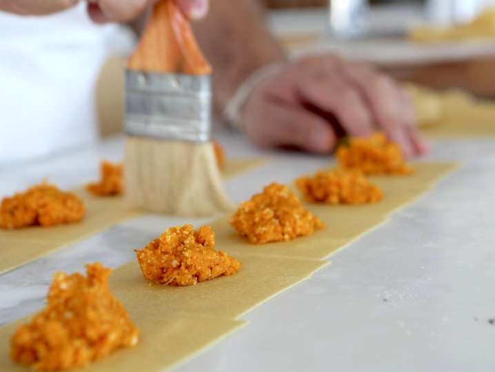 butternut squash filling for ravioli Shot