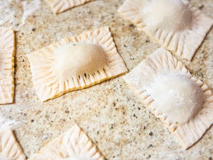 Handcrafted Italian Ravioli Shot