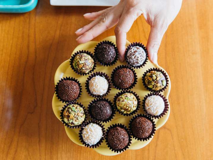 Superfood Chocolate Ganache Truffles
