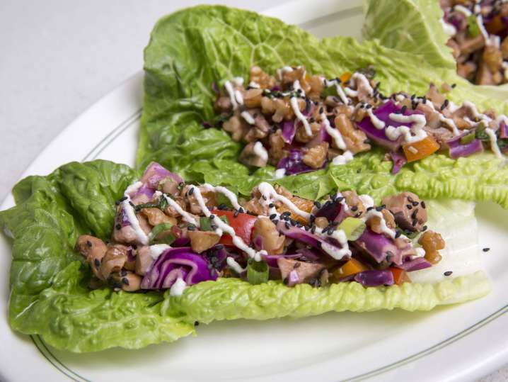 lettuce wraps Shot