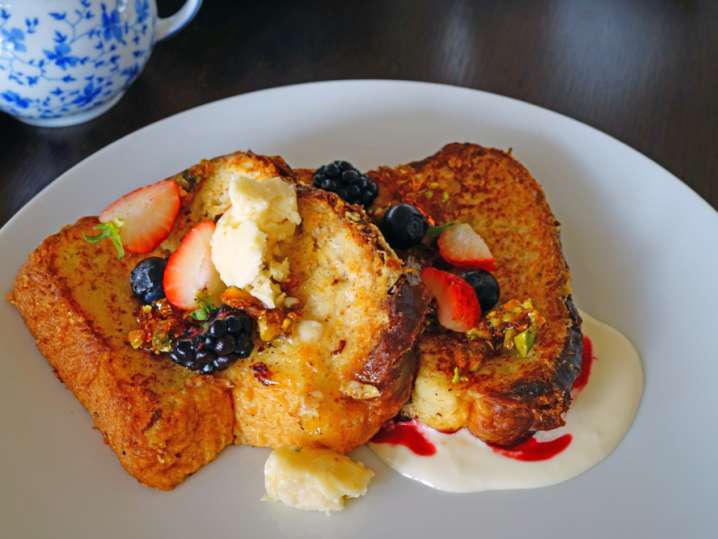 Stuffed French Toast Brunch