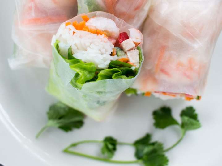 Asian Rice Wraps