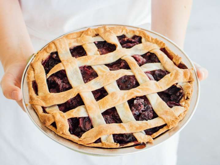 homemade berry pie Shot