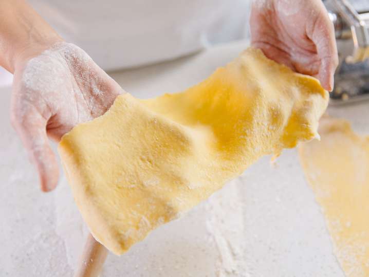 Portland - fresh pasta dough for ravioli Shot