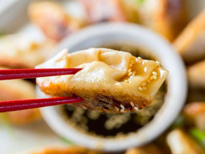 Crispy Korean Potstickers