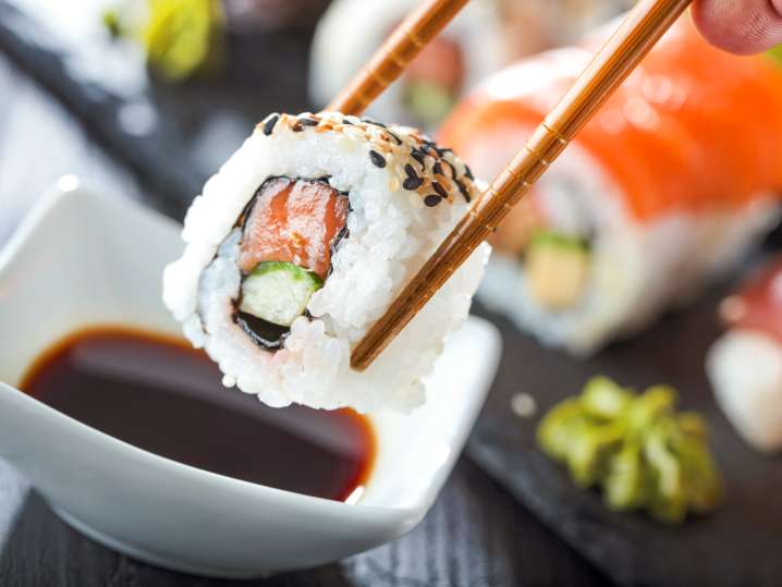 Homemade Sushi Rolls