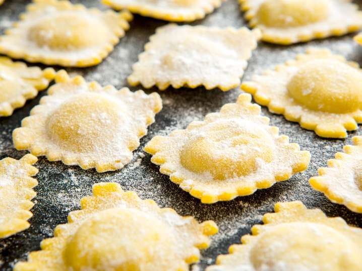 Orlando - homemade pasta dough for ravioli Shot