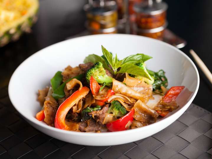 Traditional Thai Drunken Noodles
