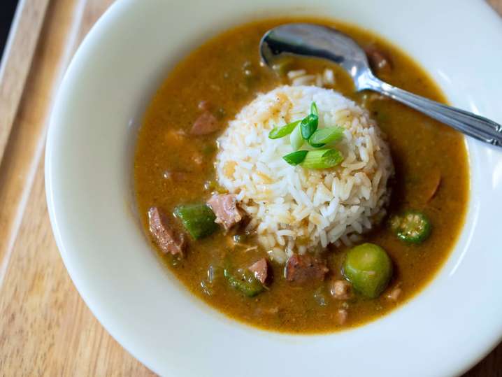 crab and crawfish gumbo | Classpop Shot