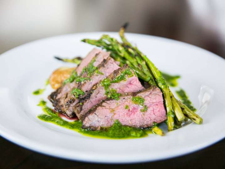 grilled ribeye with chimichurri | Classpop Shot